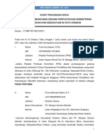 Surat Perjanjian Kerja Pekerjaan Pembang