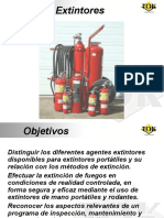 Tipos de Extintores