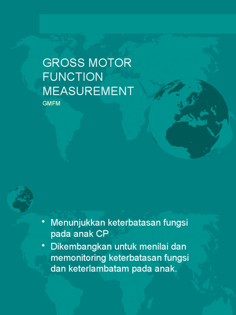 Gross motor function measurement pdf