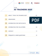 Train The Trainers 2023 - Booklet