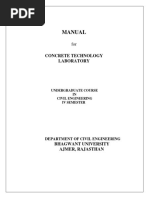 Concrete Lab Report 6 | PDF | Concrete | Cement