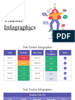 Task Tracker Infographics by Slidesgo