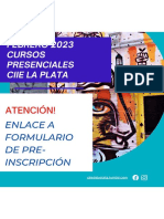 Cursos Presenciales Febrero 2023 Ciie La Plata
