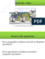 New - Mechanisms of Speciation