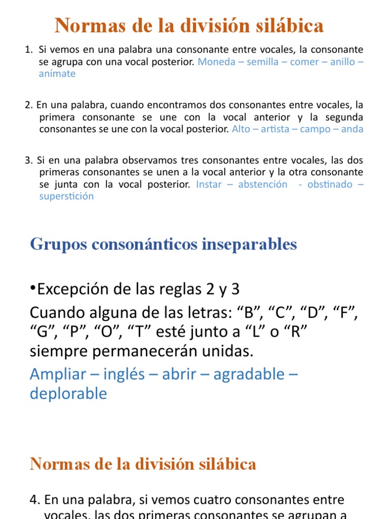 Silabeo Ortográfico | PDF | Vocal | Comunicación humana