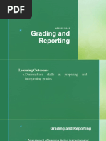 Lesson 8 Grading and Reporting - Beed2