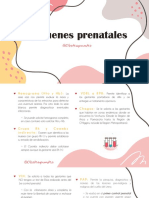 Flashcards - Examenes Prenatales.