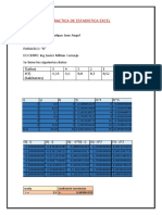 Practica de Estadistica Excel