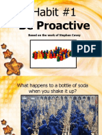 LDQ - Training Material - Productivity - 7 Habits - Be Proactive