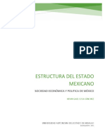 Estructura Del Estado Mexicano