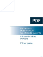 Programas de Estudio 2011
