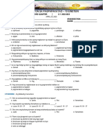 2023 3rd Quarter Exam ESP10