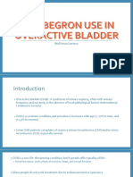 Prof. Budi-Mirabegron Use in Overactive Bladder