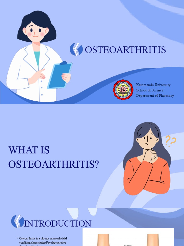 1 Osteoarthritis Pdf Osteoarthritis Arthritis