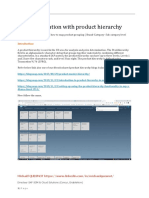 Material Creation With Product Hierarchy