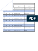 Draft Rundown Kegiatan Anies Di Jabar 22-23 Jan 2023