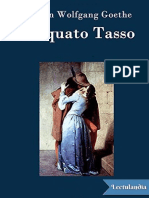 Torquato Tasso - Johann Wolfgang Von Goethe