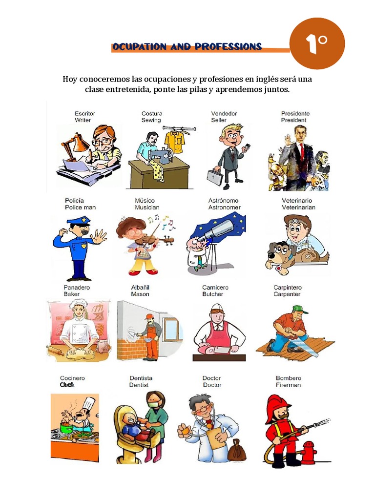 Ocupation and Professions | PDF