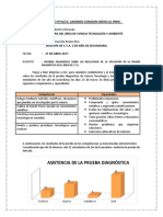 INFORME #De Prueba Diagnostica 3ero
