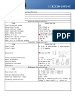 Datasheet Ec12e20-24p24c