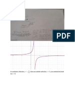 Asintotas Verticales y Horizontales