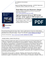 Ageing Characteristics of RAP Binder Blends