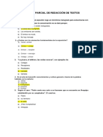 Primera Parcial de Redacción de Textos