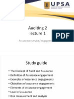 Audit 2 l1 Assurance Services