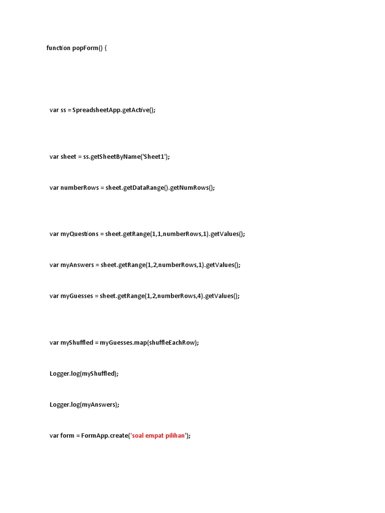 Script google form pdf