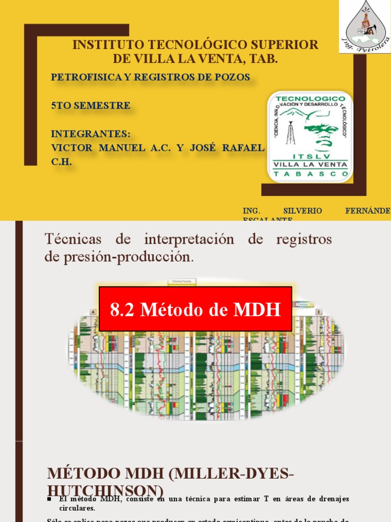 8.2 Método MDH | PDF | Presión | Física Aplicada e Interdisciplinaria