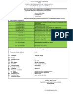 Contoh Data Persiapan Program Pelatihan