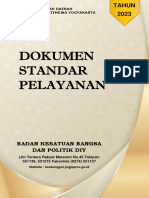 Standar Pelayanan Bakesbangpol Diy 2023