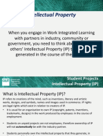 IP and Student Project Agreement Instructions