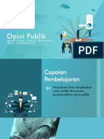 Pertemuan 6 - Opini Publik