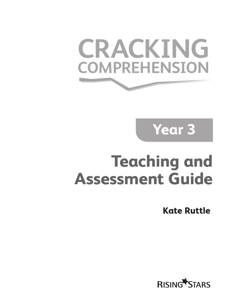 Cracking Comprehension Year 3 Guide | PDF | Reading Comprehension ...