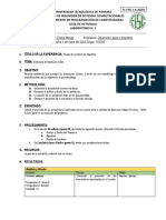 Laboratorio N. 6 - 1S3202 Alfonso Asprilla