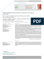 Article in Press: Surgical Management of Persistent Post-Traumatic Trans-Tentorial Brain Hernia