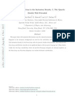 Three-Loop Correction To The Instanton Density. I. The Quartic Double Well Potential