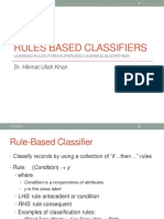 11 - ML - Rule-Based Classifier