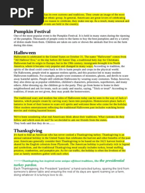 customs and traditions