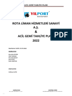 Rotaport Acil Gemi Tahliye Plani