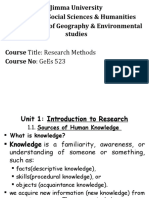 Research Methods For Under Graduate