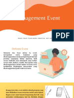 3 Management Event Fakultas Ilmu Komunikasi Prodi Ilmu Komunikasi 2019-2020 Genap Binadarma