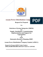 Assam Power Distribution Company Limited: Request For Proposal