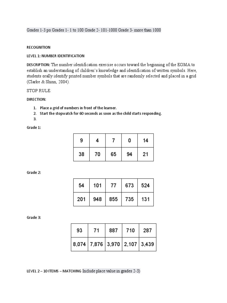 Grades 1 | PDF