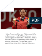 Hidilyn Francisco Diaz Is A Filipina Weightlifter and Airwoman