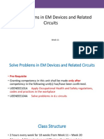 Electromagnetic Circuit Analysis