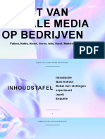 Impact Van Sociale Media Op Bedrijven Versie