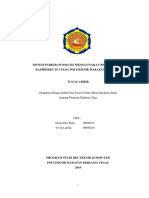 Sistem Parkir Otomatis Menggunakan Rfid Berbasis Raspberry Pi 3 Pada Politeknik Harapan Bersama - Diana Eko Putri