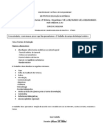 2 Trabalho de Campo Biologia Evolutiva - 4 Ano